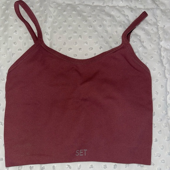 SET Active Tops - SET Active Plum Tank Top